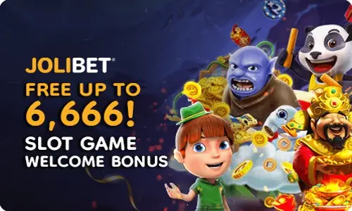 jolibet free up to 6666 slot game welcome bonus