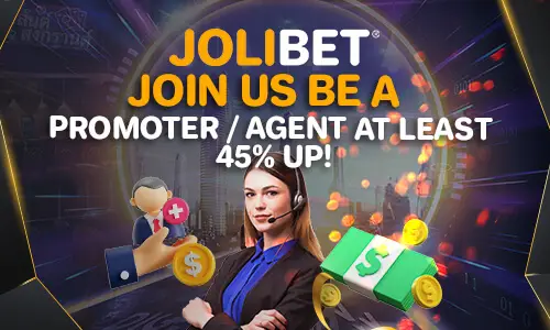 jolibet promoter agent 45 percent earning and up
