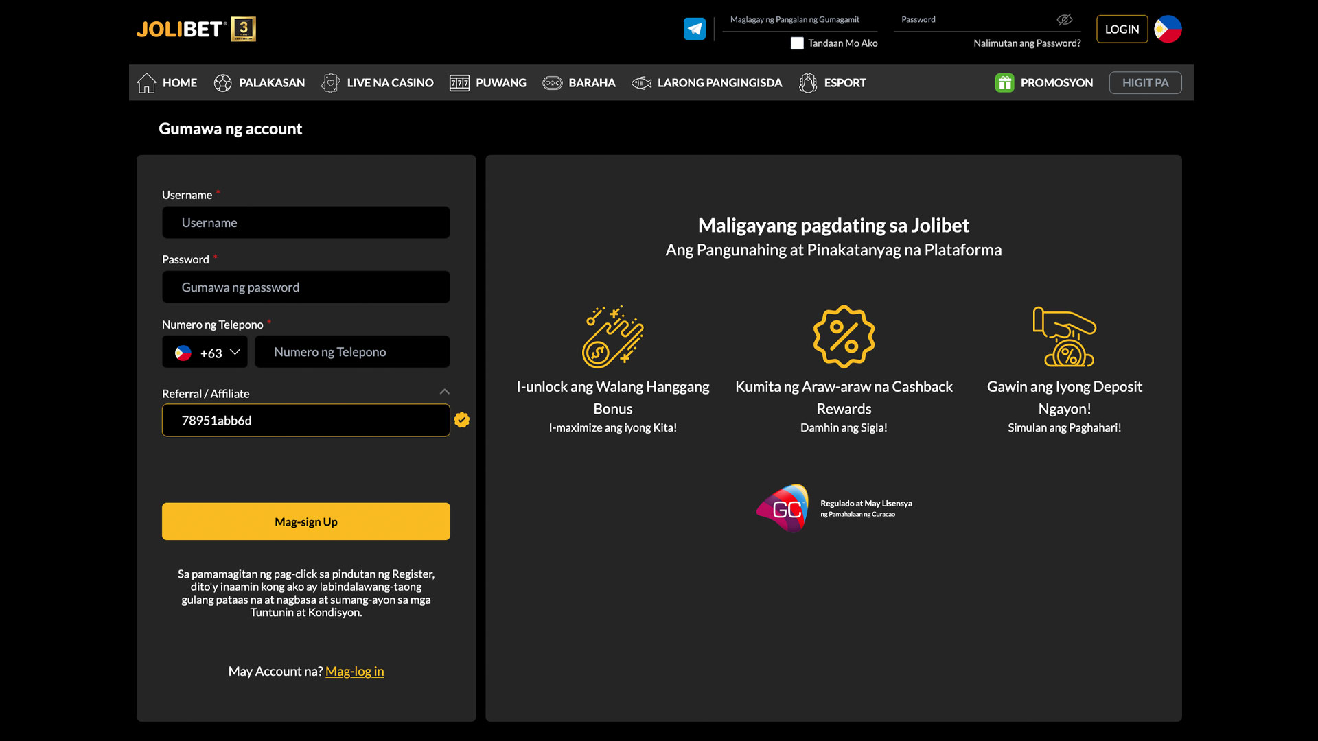 Jolibet Philippines How to Start Playing Poker Online at Jolibet?